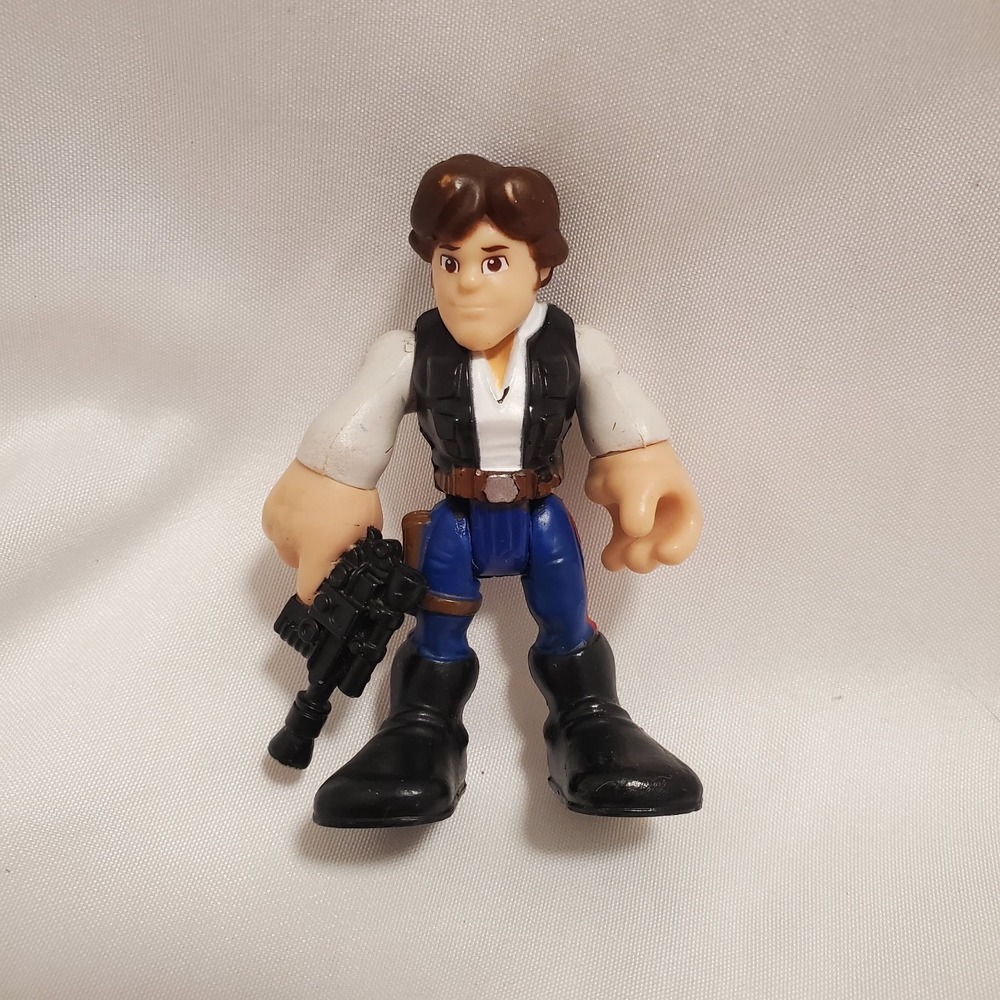 HAN SOLO STAR WARS GALACTIC HEROES FIGURE HASBRO PLAYSKOOL 2011